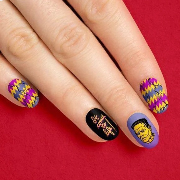 MoYou London Monsters 06 special edition nail art stamping plate new - Picture 4 of 5